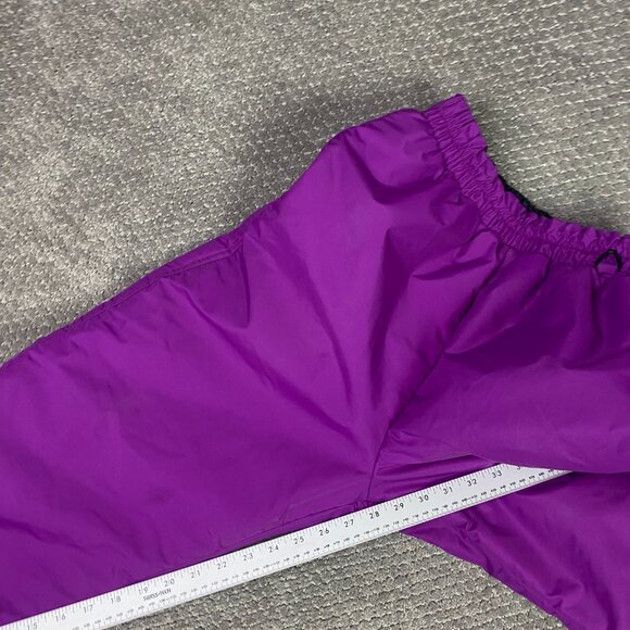 Vintage Columbia Snow Pants Women's Medium Purple Ski Snowboard Insulated - Picture 15 of 16